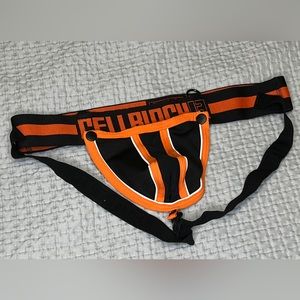 CELLBLOCK 13 Open Front Jock -Medium 🧡🖤